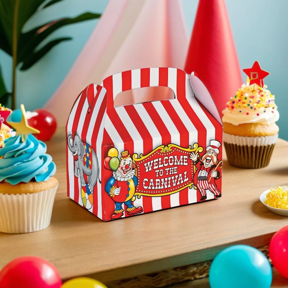 Amazon.com: Fun Express Circus Big Top Treat Box - Carnival Party